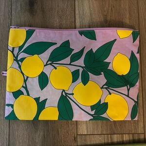 BAGGU large lemon go pouch